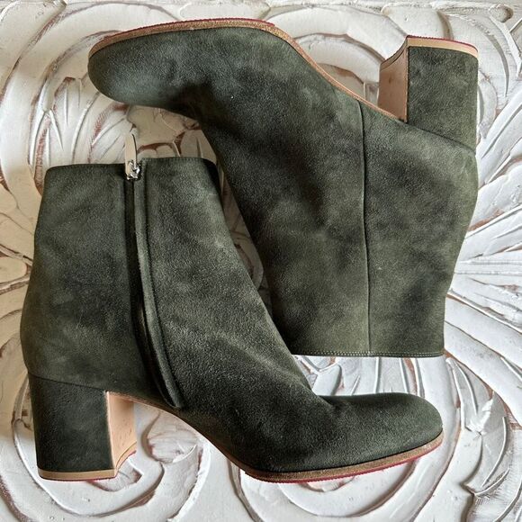 Gianvito Rossi Margaux Suede booties size 40 - Picture 4 of 11